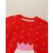 Girls Cotton Christmas Snowman Sweatshirt | Ages 1-12 | Long Sleeve Casual Jumper | Toddler Top - Buy Online on GoSupps.com