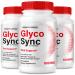 (3 Pack) Glyco Sync Pills Official GlycoSync Glyco Optimizer Formula All-Natural Ingredients to Support Stable Levels Balance & Overall Health Premium Glyco Sync Pastillas Review (180 Capsules)