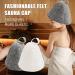 Buy Sugeru Felt Sauna Hats - 2-Piece Set for Men & Women | Quality Sauna Caps & Accessories for a Unique Wellness Experience - Buy Online on GoSupps.com