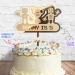 Cakeshop Cake Decoration Pack | Robot Alien Birthday Premium 3mm Mirror Acrylic Plastic Cake Topper Sign & 25g Party Pack of Cake Sugar Sprinkles | Custom Name & Age Cake Decorations (Gold) Non-Prime Mirror Acrylic: Gold - Buy Online on GoSupps.com