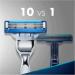 Gillette Mach3 Turbo Razor for Men - 4 Pack | Premium Shaving Experience Worldwide - Buy Online on GoSupps.com
