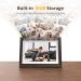 Dragon Touch 10 WiFi Digital Picture Frame - 16GB Storage - HD IPS Touch Screen Display - Auto-Rotate - Share Photos via App, Email, Cloud - Classic 10 Choco Brown - Buy Online on GoSupps.com