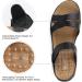 Ortho+rest Women s Arch Support Walking Sandals - Comfortable Orthotic Sandals in Black Size 9.5 | International Shipping Available - Buy Online on GoSupps.com