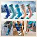 Buy Outdoormasters Unisex Ski Socks - Breathable Winter Snowboarding Socks for Girls & Boys | OTC Design & Anti-Slip Cuffs | Woodland Green (30-36) - Buy Online on GoSupps.com