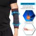 360 Relief Compression Elbow Brace Sleeve for Men and Women - Support, Pain Relief, Tendonitis, Tennis, Golf, Workout, Weightlifting - Large Red with Mesh Laundry Bag - Buy Online on GoSupps.com