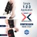 Extremite Tease Compression Bandage for Lower Legs | 30-50 mmHg Size M | Ideal for Lymphedema Venous Insufficiency & Post-Op Edema - Black - Buy Online on GoSupps.com