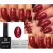 Bluesky RED GLITTER Dare Devil A Clear Gel With Red Glitter SP10 Nail Gel Polish UV LED Soak Off 10ml SPECIAL LIMITED PRICE