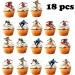 18pcs Ski Cupcake Toppers for Men Women Skiers Snowboard Cake Decor Winter Sport Skiing Snow Party Supplies Ski Themed Birthday Party Decorations - Buy Online on GoSupps.com