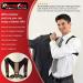 Posture Corrector Back Brace for Men & Women | Adjustable Comfortable & Pain Relief for Neck & Shoulders - Buy Online on GoSupps.com