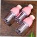 UKCOCO Flacons De Gloss L vres Vides 10 Pi ces Petite Taille Transparent Plastique Pour Femmes Voyage Facile Contenant Brillant L vres Rose - Buy Online on GoSupps.com