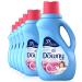 Downy Ultra April Fresh Liquid Fabric Softener 40 Loads 34 Fl Oz (Pack of 6), Packaging May Vary