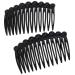 Camila Paris CP2869/2 French Hair Side Comb Small Rounded  Black French Twist Hair Combs Decorative  Strong Hold Hair Clips for Women Bun Chignon Up-Do Styling Girls Hair Accessories  Made in France