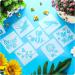 60-Piece Flowering Plants Stencil Set - Reusable DIY Craft Templates for Painting on Wood & Walls | Home Decor Paint Stencils - Buy Online on GoSupps.com