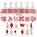 Clear Nail Rhinestones Crystal Nails Gems Stones Mixed Flat Back Rhinestones Gems for DIY Nail Art Supplies Nail Crystals Rhinestones Kit for Nail Art - Buy Online on GoSupps.com