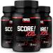 Score! XXL, 3-Pack, Nitric Oxide Booster Supplement for Men with L-Citrulline, Black Maca, & Tribulus to Improve Athletic Performance, Increase Stamina, & Support Blood Flow, Force Factor, 90 Tablets 30 Count (Pack of 3)