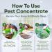 Pest Control Essential Oil Concentrate 3.7 oz - Plant-Based BugMD Spray for Bugs, Spiders, Fleas, Ticks, Roaches - Indoor Ant & Flea Killer - Bed Bug Spray 3.7oz - Buy Online on GoSupps.com