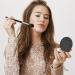 Dimeho Travel Makeup Mirror - Portable Mini Pocket Mirror, Double-Sided 2X/1X Magnification, Folding Handheld Mirror for Purses - Black - Buy Online on GoSupps.com