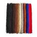 GUOHUI Micro Faux Locs Crochet Hair 36 Inch 5 Packs Dark Pink - DIY Braids Straight Styles (Pack of 5) - Buy Online on GoSupps.com