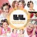 Thrilez Hair Roller Set - 28PCS No Heat Hair Curler Roller in 4 Sizes for Long Medium Short Hair - Hair Rollers for Salon & Home Hairstyling - Buy Online on GoSupps.com