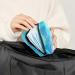 Mermaid Blue Fish Scales Period Bag | Sanitary Napkin Storage & Travel Makeup Pouch - GIAPB Color4988 - Buy Online on GoSupps.com