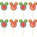 Ercadio 12 Pack Mouse Inspired Christmas Cupcake Toppers Felt Mouse Cupcake Picks Christmas Cupcake Toppes Christmas HolidayTheme Party Cake Decorations Supplies Chirstmas-9 - Buy Online on GoSupps.com