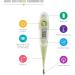 MABIS 9-Second Waterproof Digital Thermometer | Flexible Tip for Fast Readings | Oral, Rectal, Underarm | Babies, Children, Adults | Green - Buy Online on GoSupps.com