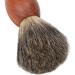 Professional Portable Shaving Brush for Men - Ergonomic Wooden Handle Soft Hair Elegant Design | Ideal for Home & Salon Use - Buy Online on GoSupps.com