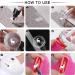 Nail Art Stamping Templates 8pcs Nail Stamping Templates with Nail Stamper and Scraper for DIY Nail Art Decoration Nail Salon Design - Buy Online on GoSupps.com