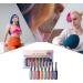 Ensemble de peignes craie pour cheveux ensemble de peignes de couleur craie pour cheveux temporaires Mascara Couleur des Temporaire Ensemble de pour 8 B 1 unit (Lot de 1) - Buy Online on GoSupps.com
