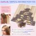 Elailite Clip in Hair Extension Real Human Hair Remy Natural Hair - 8 Pieces (Thin Weft) Full Head Straight - #18/613 Ash Blonde Mix Bleach Blonde - 10 Inch (50 g) 10 Inch (50 g) #18/613 Ash Blonde Mix Bleach Blonde - Buy Online on GoSupps.com
