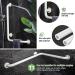 L-Shape Bathroom Grab Bar 60 X 40cm Wall Mounted Non-Slip Toilet Grab Rail Glow-in-The-Dark Toilet Safety Grab Handle for Disabled Elderl - Buy Online on GoSupps.com