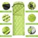 ECOOPRO 800 Fill Power Down Sleeping Bag - 32 F Cold Weather Ultralight Waterproof Camping Bag for Adults, Teens & Kids - Compact & Portable with Compression Sack (Green) - Buy Online on GoSupps.com