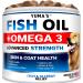 Omega 3 for Dogs - Fish Oil Supplement for Skin and Coat - Wild Alaskan Salmon Oil - Effective Relief for Dry & Itchy Skin - Contains EPA & DHA Made in USA