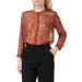 French Connection Women's Clara Flavia Grandad Shirt Button M Blackout