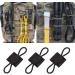 12-Piece Molle Pocket Buckle Set | Tactical Vest Belt Accessories | Black Molle System for Backpacks & Gear - Buy Online on GoSupps.com
