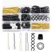 Karaa 308 pcs hairpins black hair clip gold bobby pins hair claw clips updos accessories bridal jewelry hair gum classic hair accessories for girls women communion party bridal hairstyle
