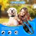 Rechargeable Anti Bark Collar for Dogs | 7 Sensitivities Vibration & Beep | Stop Barking Deterrent | 22-110lbs | Black - Buy Online on GoSupps.com