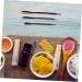 VICASKY 1 kit de bricolage pour rouge l vres avec outils de r paration de rouge l vres pigment gradu et spatule cr me pour les yeux pour les amateurs de beaut et les d butants - Buy Online on GoSupps.com