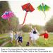 Dinosaur Kite for Kids Ages 3-12 | Easy-to-Fly Beach Kite with Handle and 328FT String - Buy Online on GoSupps.com