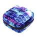 Purple Blue Tie Dye Sanitary Napkin Storage Bag Feminine Product Pouches Portable Period Kit Bag Menstruation First Period Bag for Women Teen Girls Ladies Menstrual Cup Pouch Tampon Bags Color 8