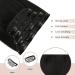 Feshfen Clip-In Extensions - 4PCS Synthetic Hair Extensions 50cm Smooth Long Black Hair for Women - Buy Online on GoSupps.com