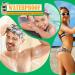 48 Pack Transparent Adhesive CGM Sensor Covers - Waterproof Patch for Shower, Swimming, Cycling, Running - Blue - Buy Online on GoSupps.com