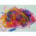 350 Pcs Transparent Rubber Bands for Hair - Multi-Colored Elastic Hair Ties & Bands - Ideal for All Hair Types - International Shipping Available - Buy Online on GoSupps.com