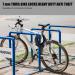 High-Security 5-Digit Number Lock Chain Bicycle Lock - 7x900mm for Bikes eBikes & Motorcycles - Durable & Safe Black Lock - Buy Online on GoSupps.com