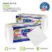 Stock Your Home 12 Inch Disposable Napkins - 1 Ply White Dinner Napkins - 1000 Pack - Buy Online on GoSupps.com