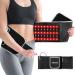 Opove Red Light Therapy Belt Near-Infrared Light Therapy for Tissue Repair, Resolve Inflammation, Relieve Joint & Back Pain, Wearable Flexible Portable Lipo Wrap for Body, 660nm & 850nm Wavelengths,R1 R1 Gray