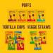 Hippeas Chickpea Tortilla Chips Rockin' Ranch 1oz (Pack of 18) - Vegan & Gluten-Free Plant Protein Snacks - Buy Online on GoSupps.com