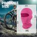 Kotkiddy Balaclava - Women's Windproof Ski Mask & UV Protection Hood (Pink) | Full Face Mask for Sun Protection - Buy Online on GoSupps.com
