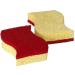 Buy Spontex Extra Strong Scouring Sponge 2-Pack - Durable & Effective Cleaning Solution | International Shipping Available - Buy Online on GoSupps.com