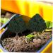 HOMSFOU 1 Sponge Landscaping Tree Powder Plant Diorama Grass Realistic Moss Powder Dense Botanical Powder Dark Green 11.7X6.5cm - Buy Online on GoSupps.com